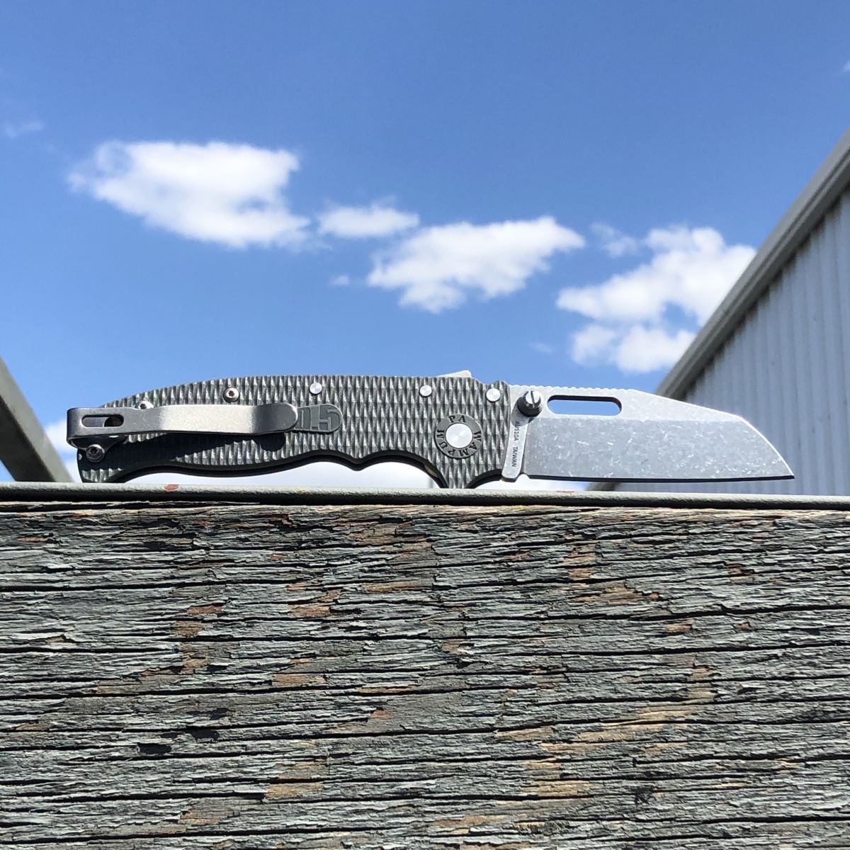 Demko Right Handed Deep Carry Titanium Pocket Knife Clip